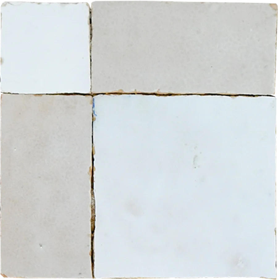 sample BISHOP MOSAIC BLANC + CREAM