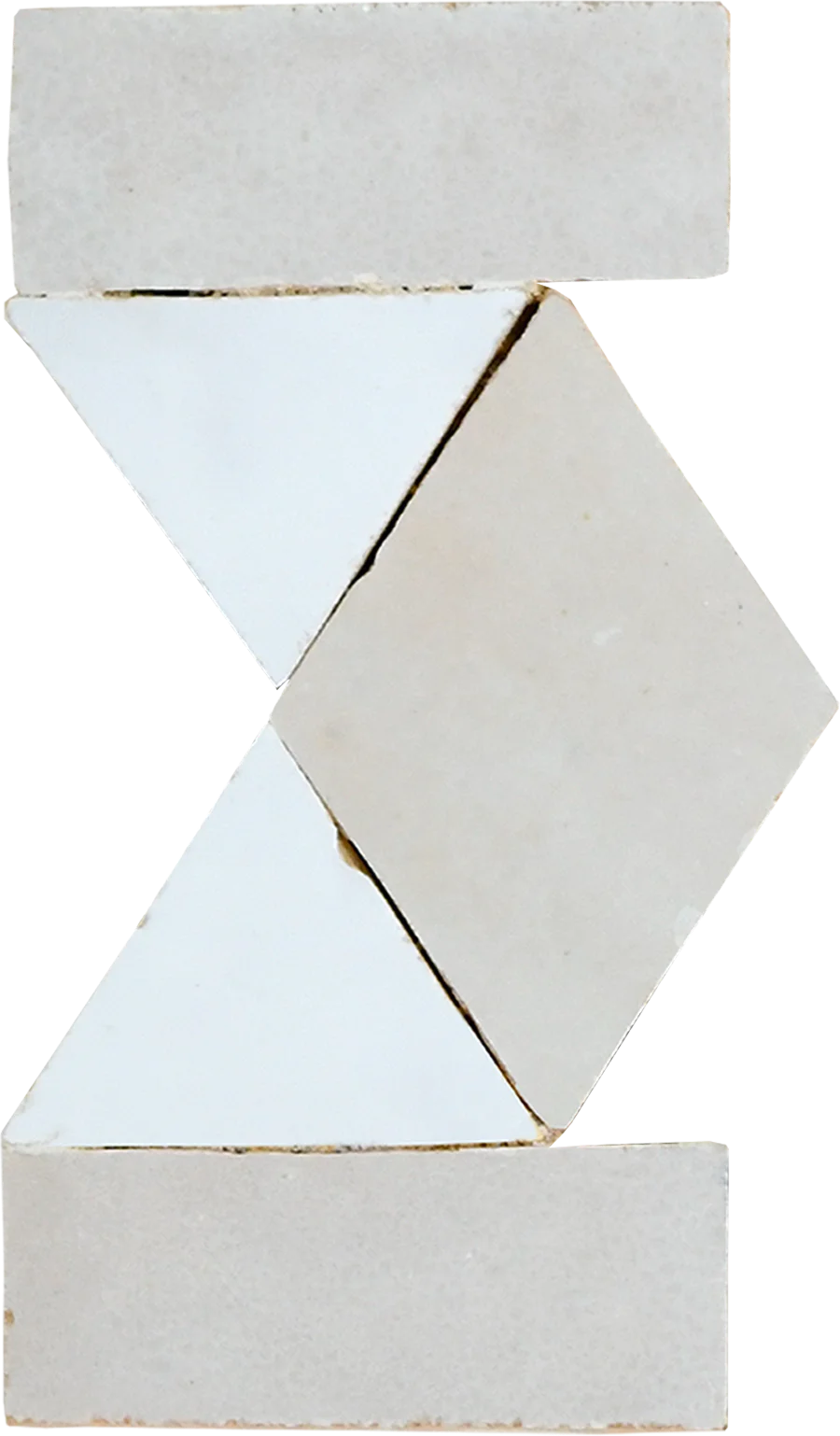 sample DIAMAS BORDER BLANC + CREAM