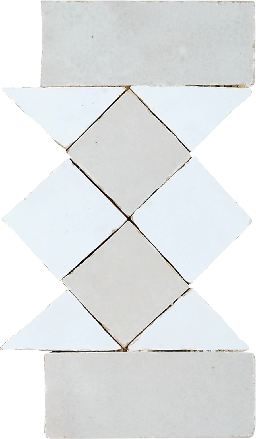 sample DRIHEM BORDER BLANC + CREAM