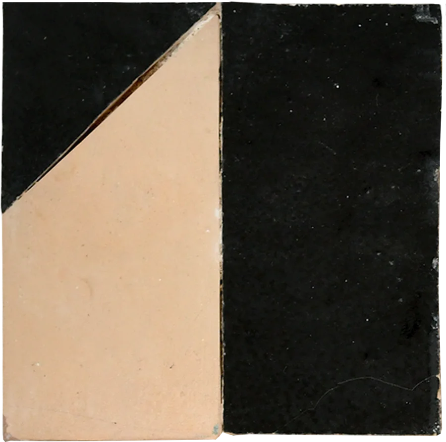 sample GIO PONTI MOSAIC FEZ TERRA COTTA + TITANIUM