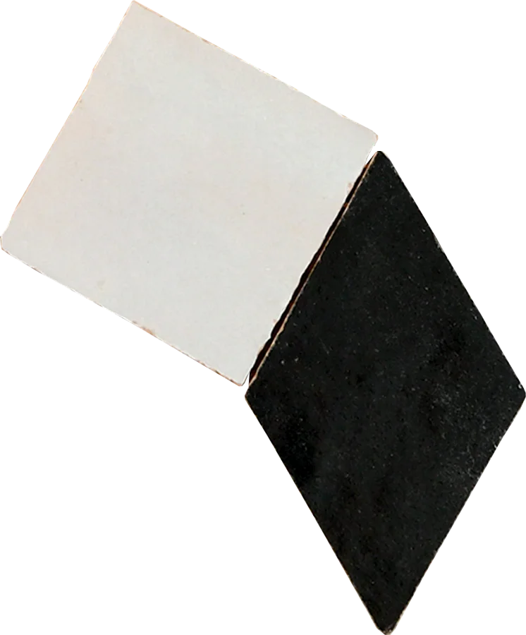 sample PINWHEEL MOSAIC CREAM + TITANIUM