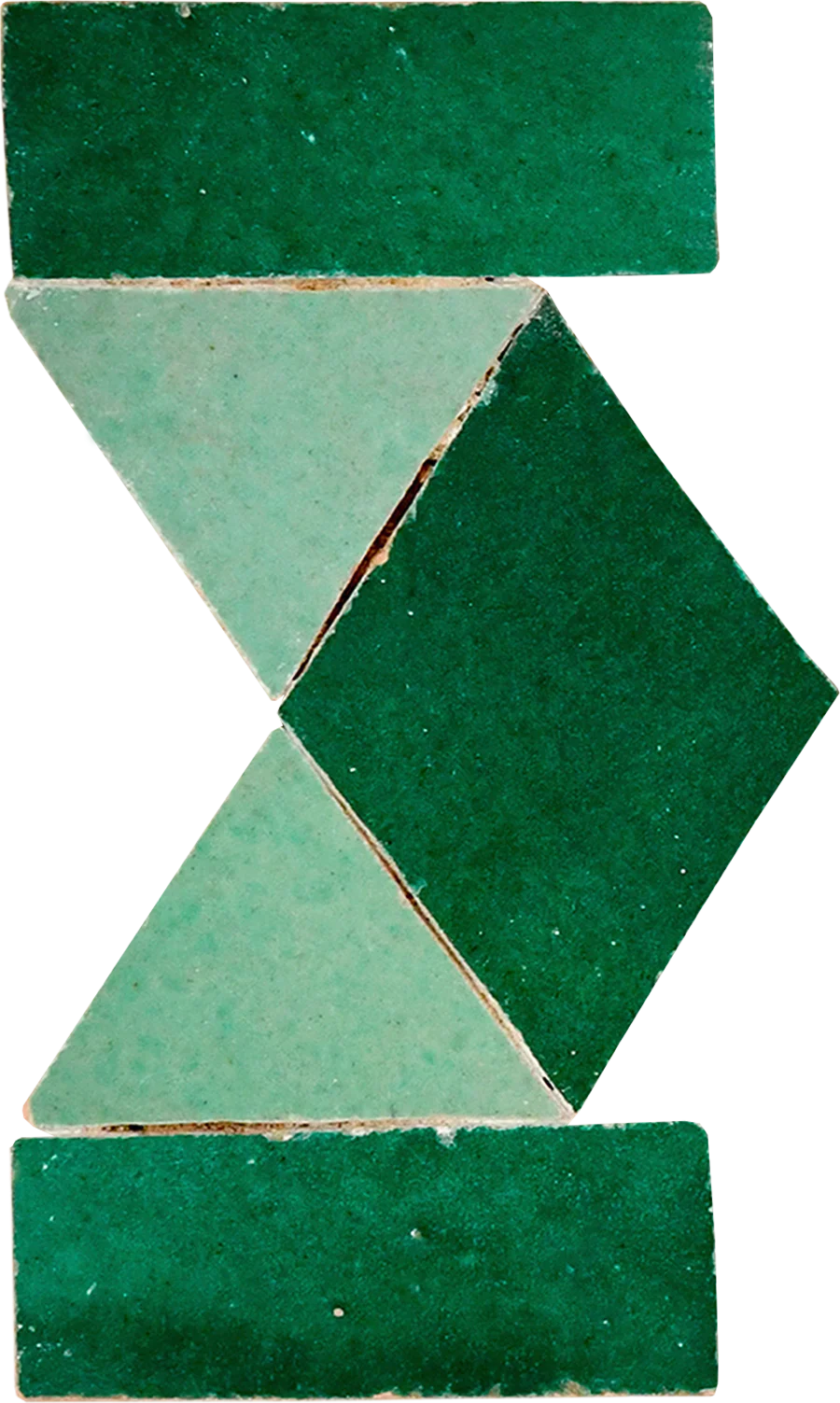 sample DIAMAS BORDER ATLAS SAGE + FOREST GREEN