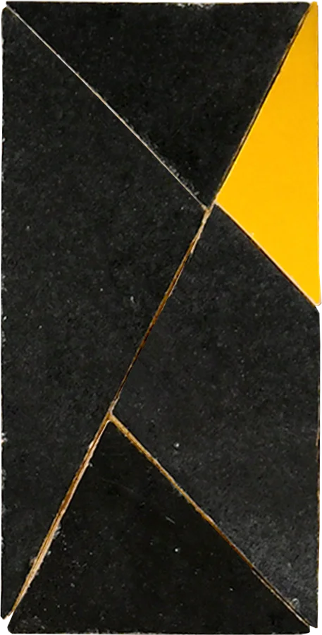 sample PYRAMIDION MOSAIC TITANIUM + SUNFLOWER
