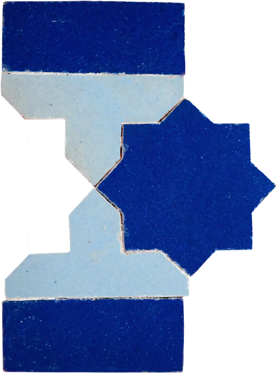 sample KHATEM BORDER LONDON SKY + DEEP SEA