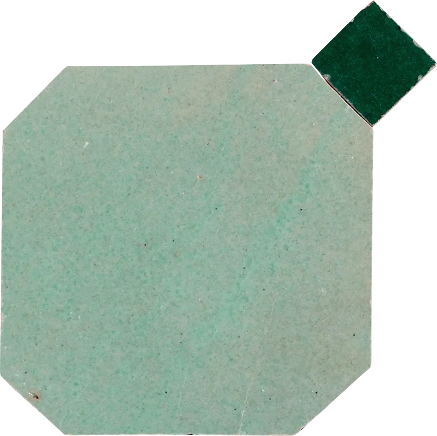 sample CHÂTEAU MOSAIC ATLAS SAGE + FOREST GREEN