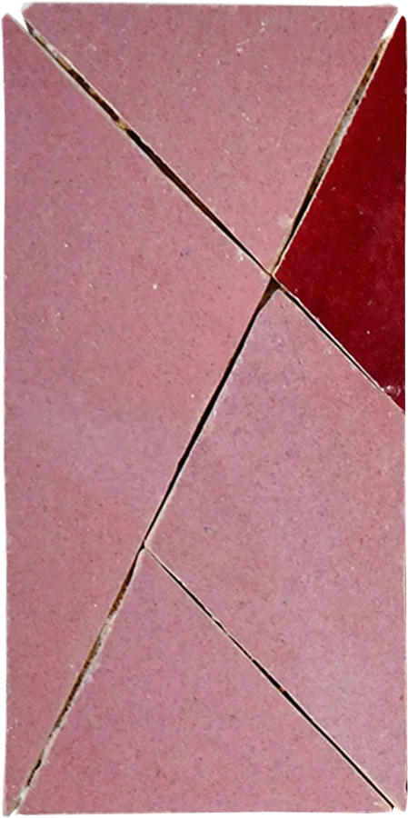sample PYRAMIDION MOSAIC LOS FELIZ + MAROON