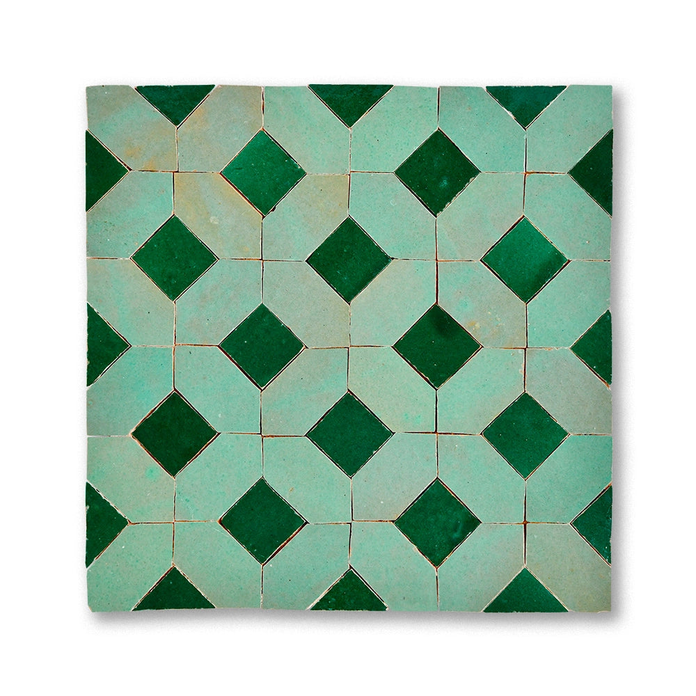 CHEBKA MOSAIC ATLAS SAGE +FOREST GREEN