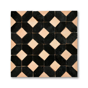 CHEBKA MOSAIC FEZ TERRA COTTA + TITANIUM
