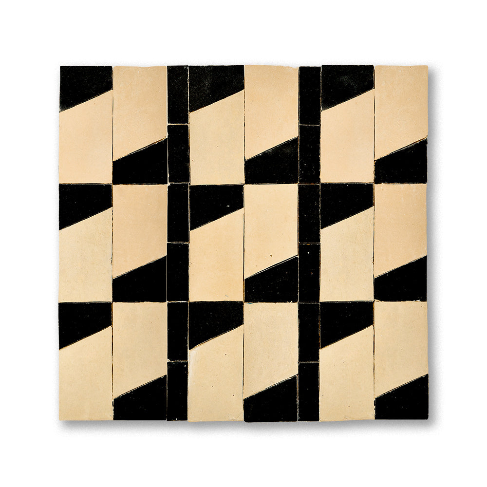 CRAVAT MOSAIC FEZ TERRA COTTA + TITANIUM
