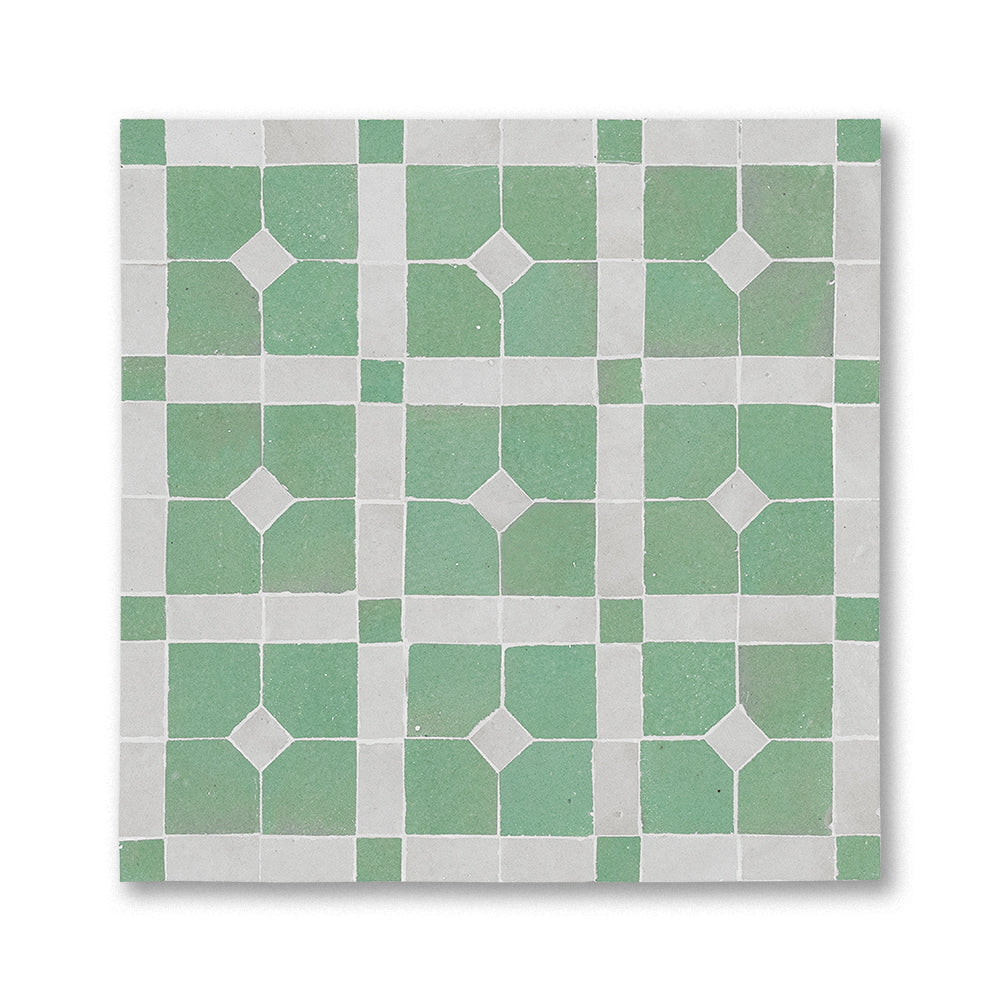 DEW MOSAIC BLANC + ATLAS SAGE