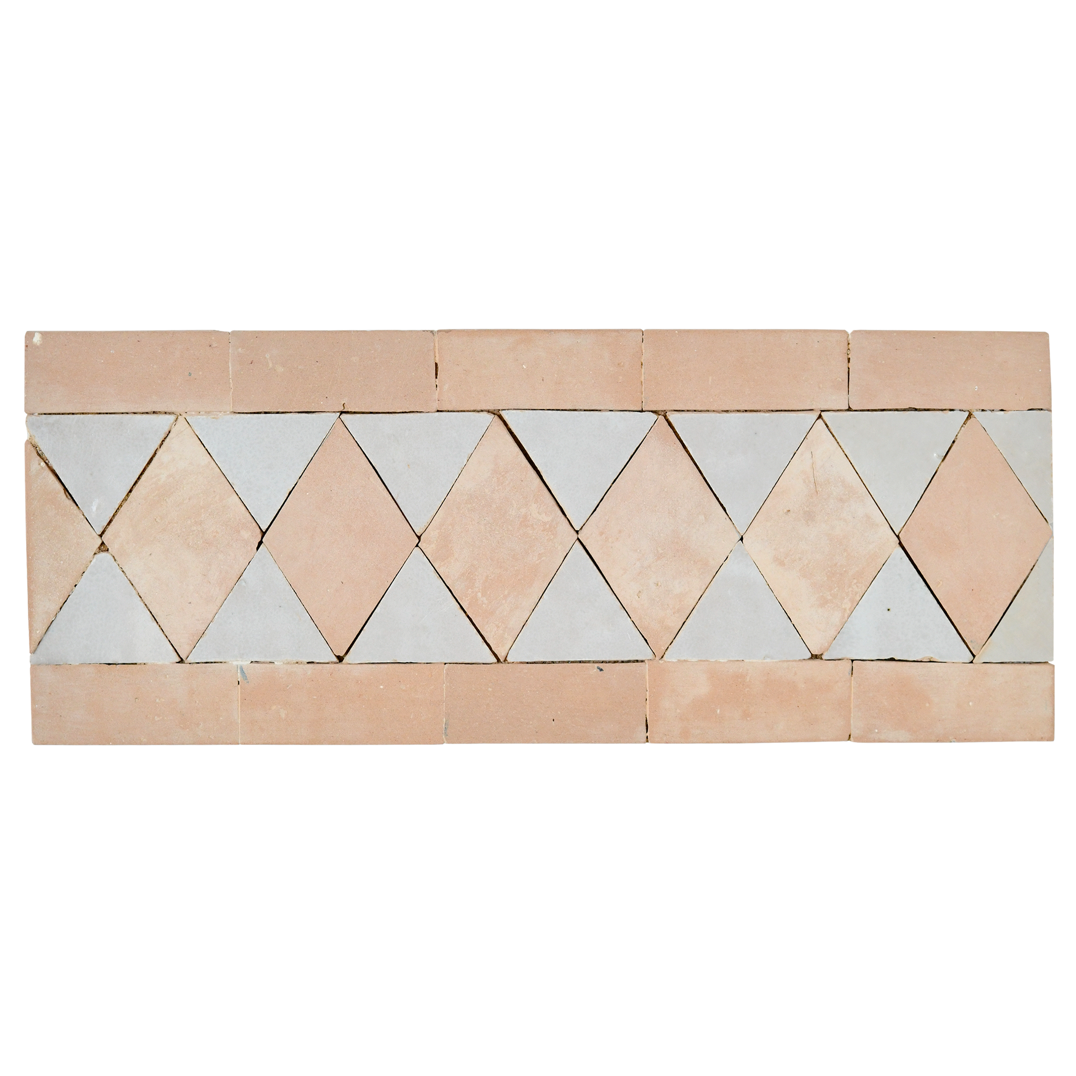 Decorative wall panel with geometric pattern on a white background