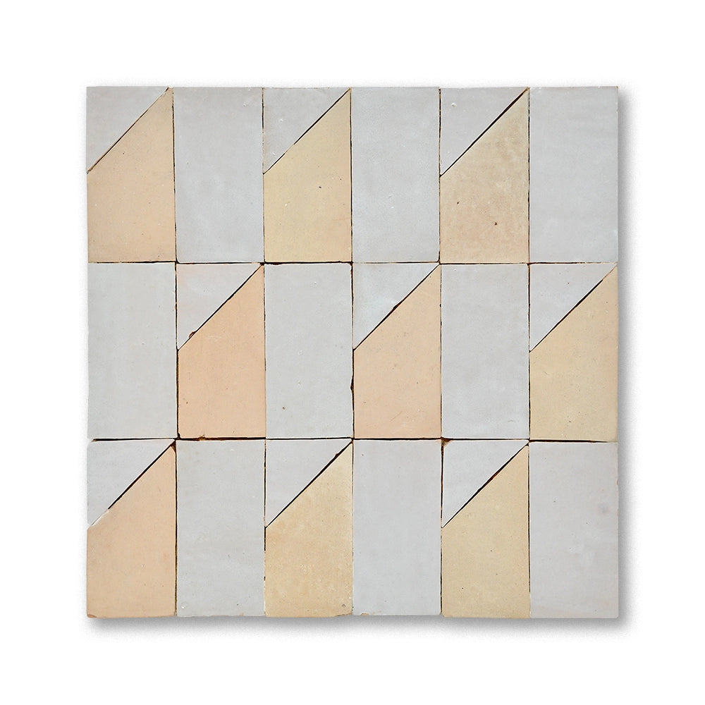 GIO PONTI MOSAIC CREAM + FEZ TERRA COTTA