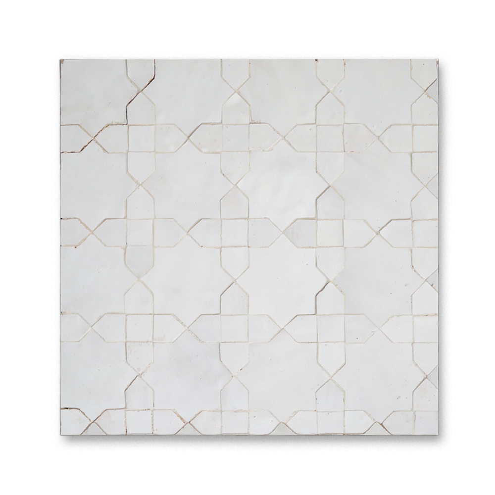 KHATEM MOSAIC BLANC