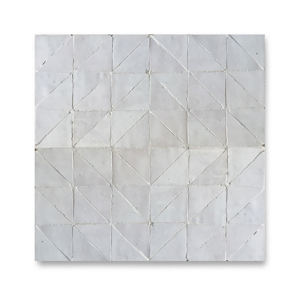 DIAMOND MOSAIC BLANC