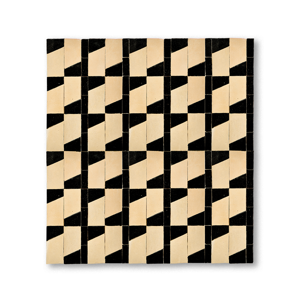 CRAVAT MOSAIC FEZ TERRA COTTA + TITANIUM