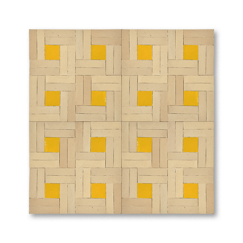 DAMA MOSAIC SUNFLOWER + FEZ TERRA COTTA
