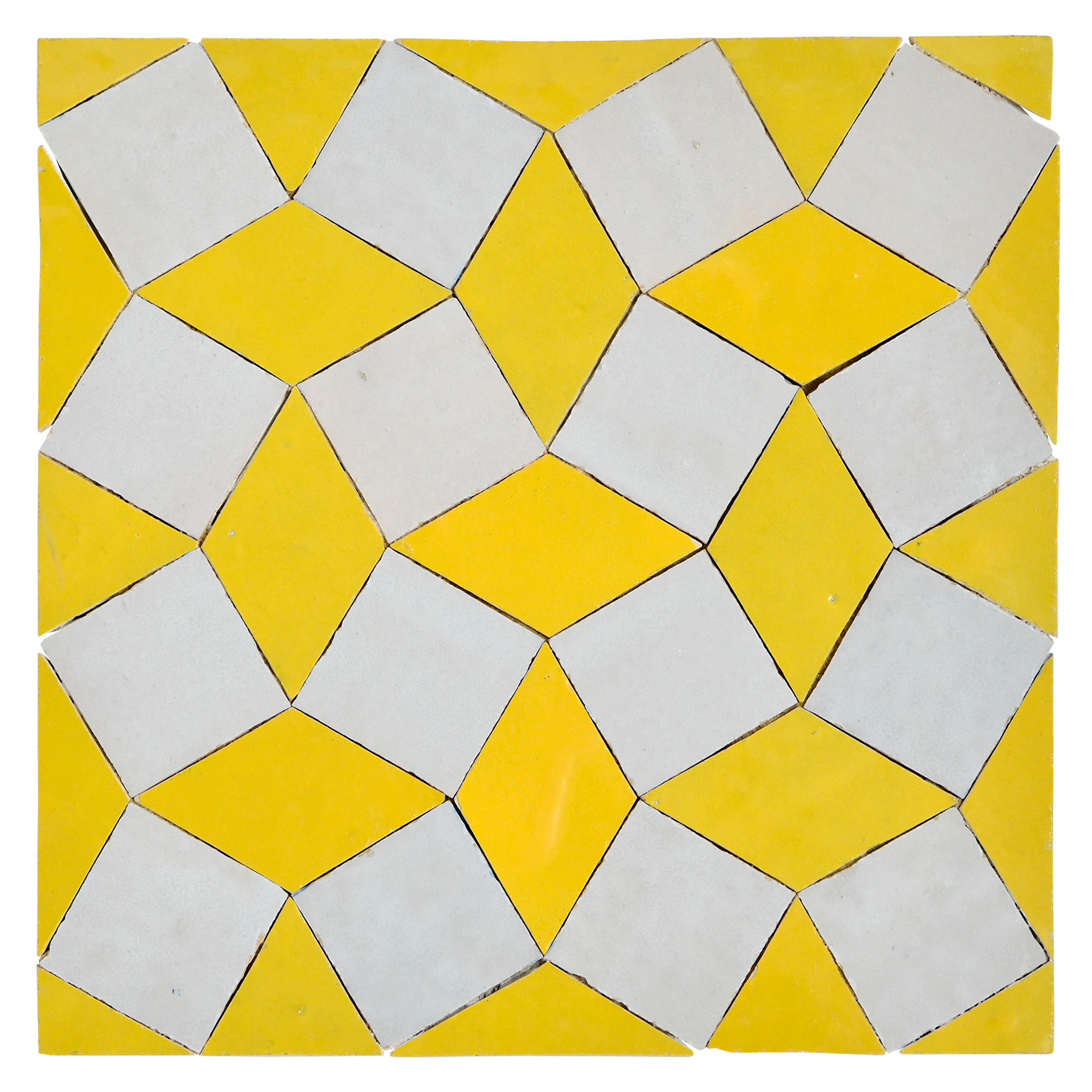 PINWHEEL MOSAIC CREAM + SUNFLOWER