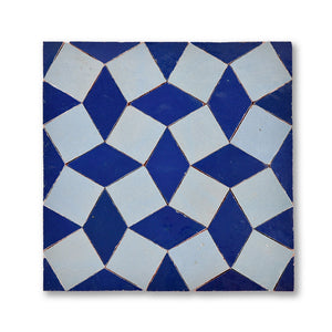 PINWHEEL MOSAIC LONDON SKY + DEEP SEA