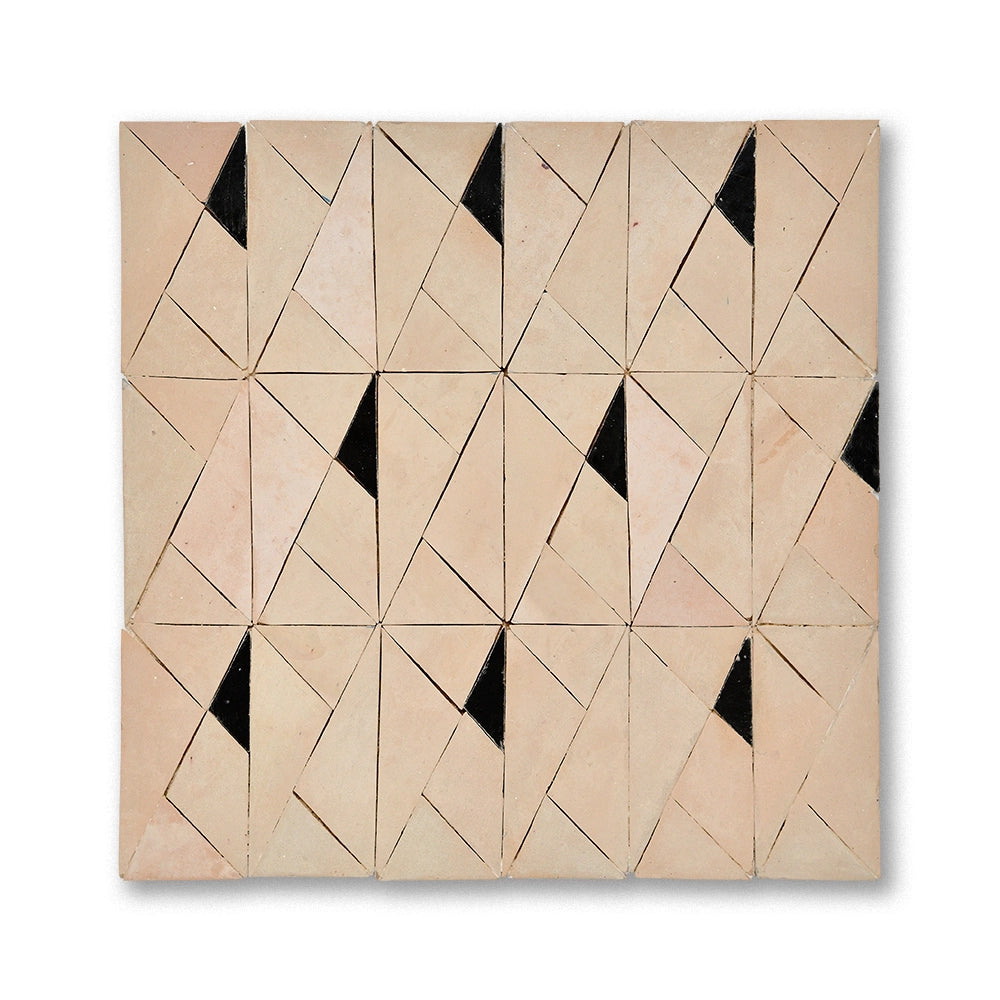 PYRAMIDION MOSAIC FEZ TERRA COTTA + TITANIUM