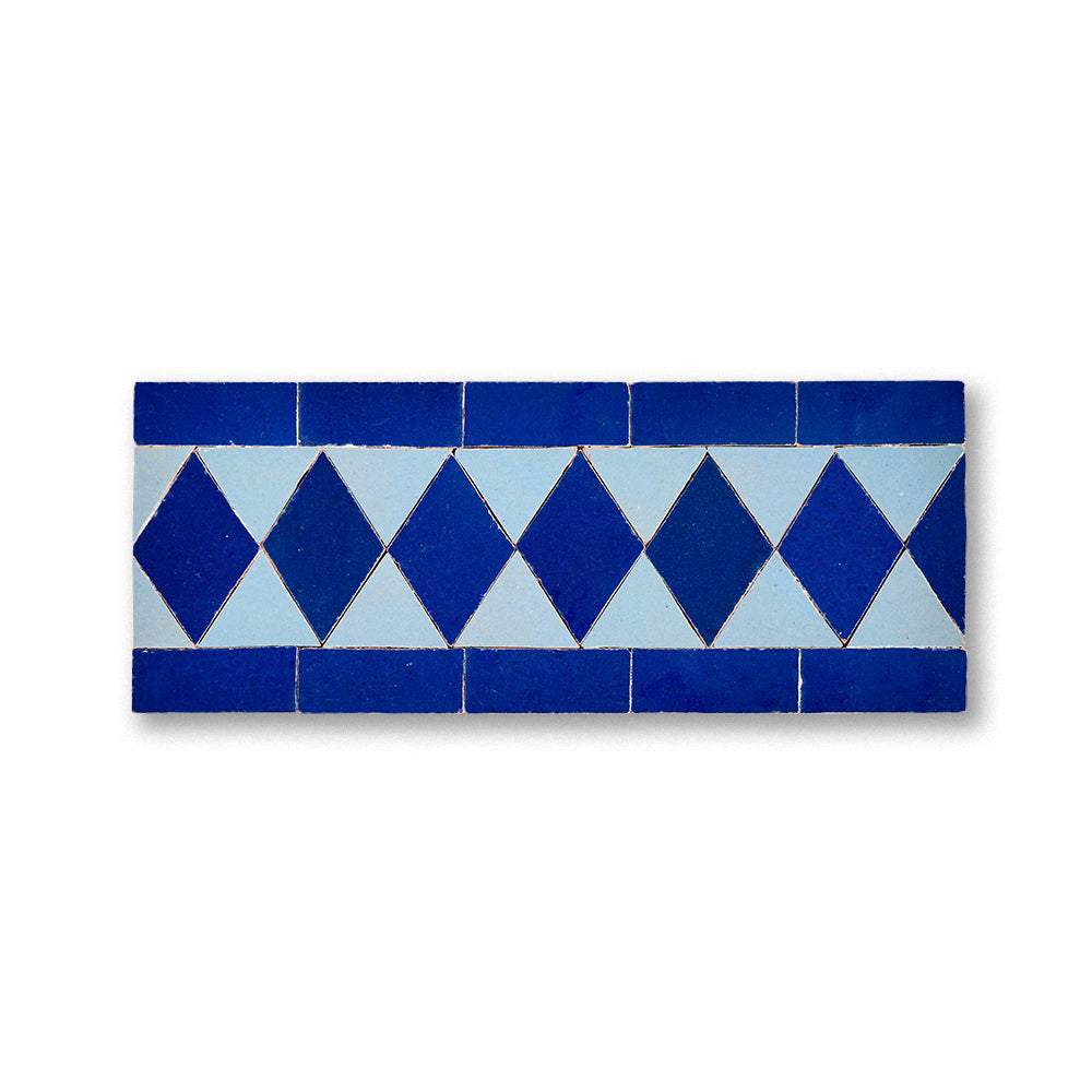 zellige border Diamas Londonsky Deepsea