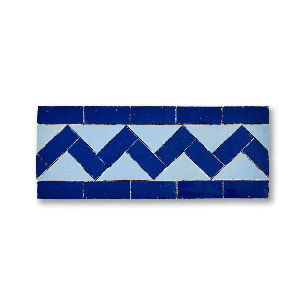 ZIG ZAG BORDER LONDON SKY + DEEP SEA