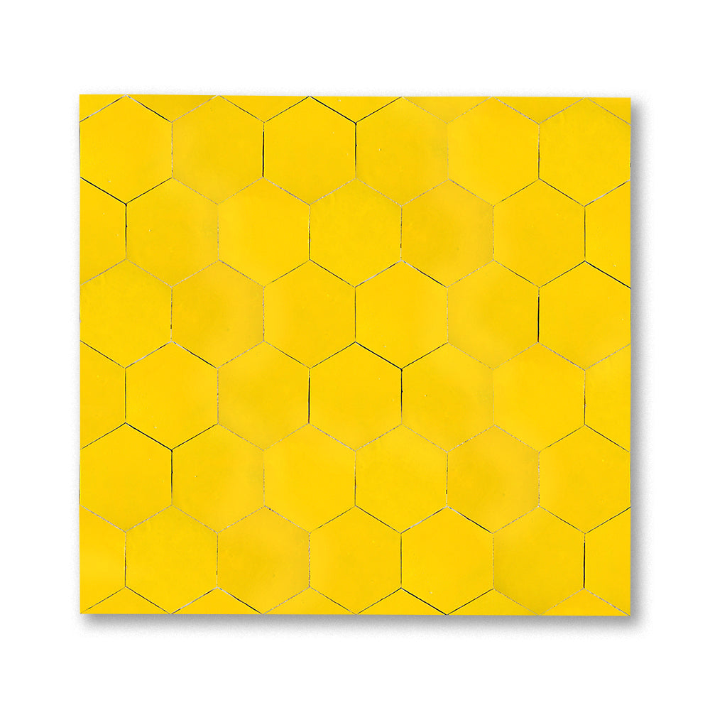zellige mosaic Cora Sunflower