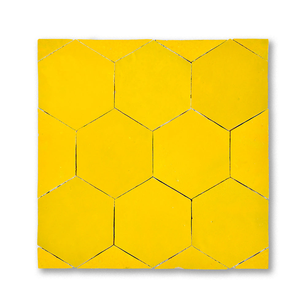 zellige mosaic Cora Sunflower