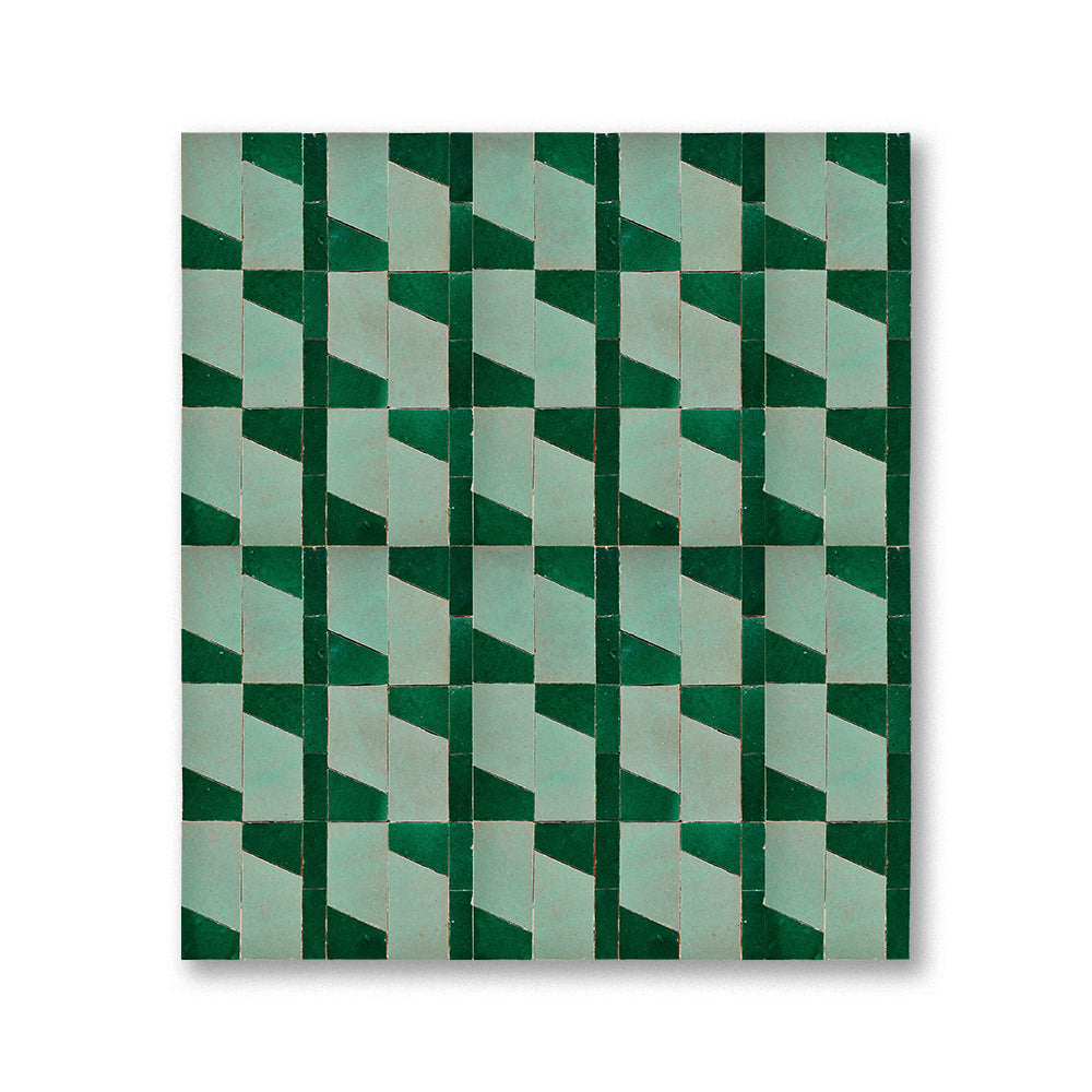 Cravat pattern zellige tile