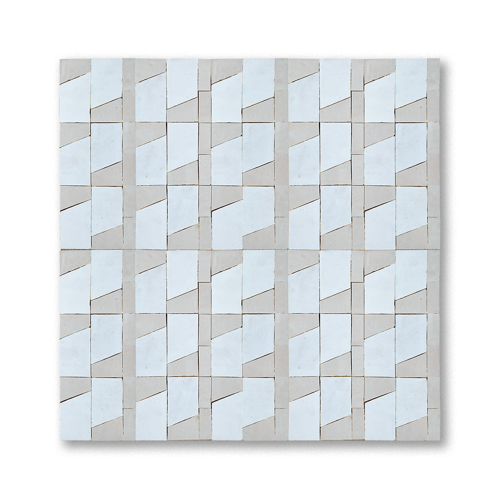 Cravat pattern zellige tile