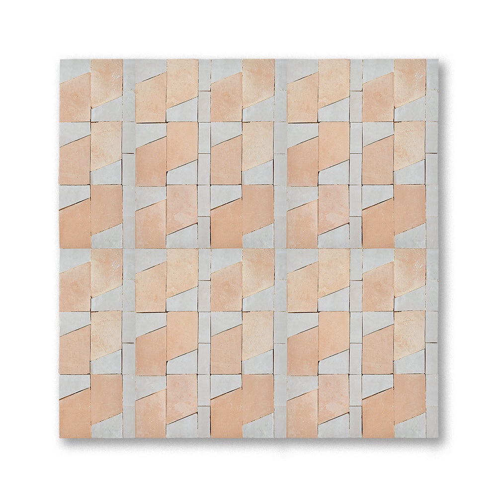 Cravat pattern zellige tile