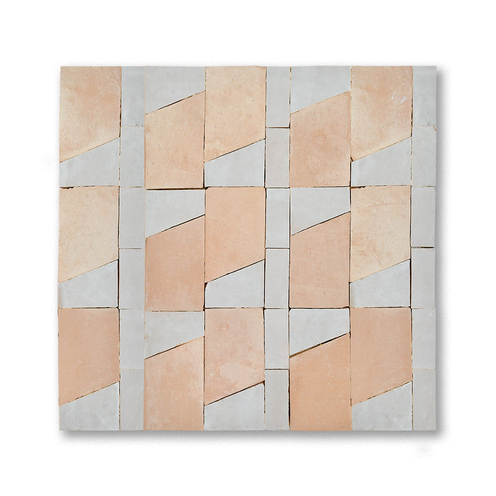 Cravat pattern zellige tile