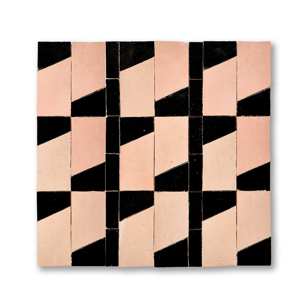 Cravat pattern zellige tile