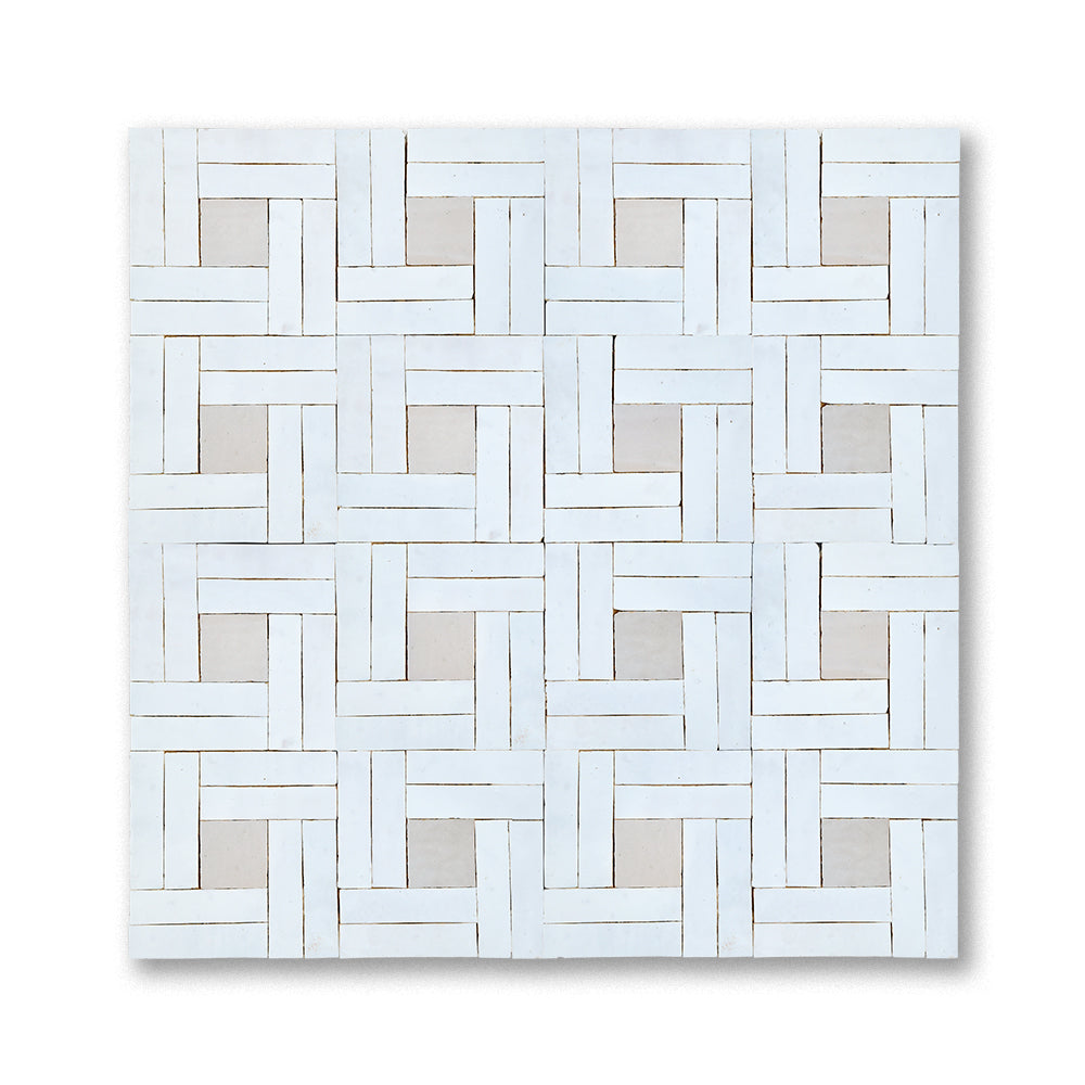 Dama checkerboard zellige tile