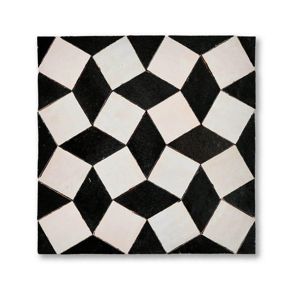PINWHEEL MOSAIC CREAM + TITANIUM