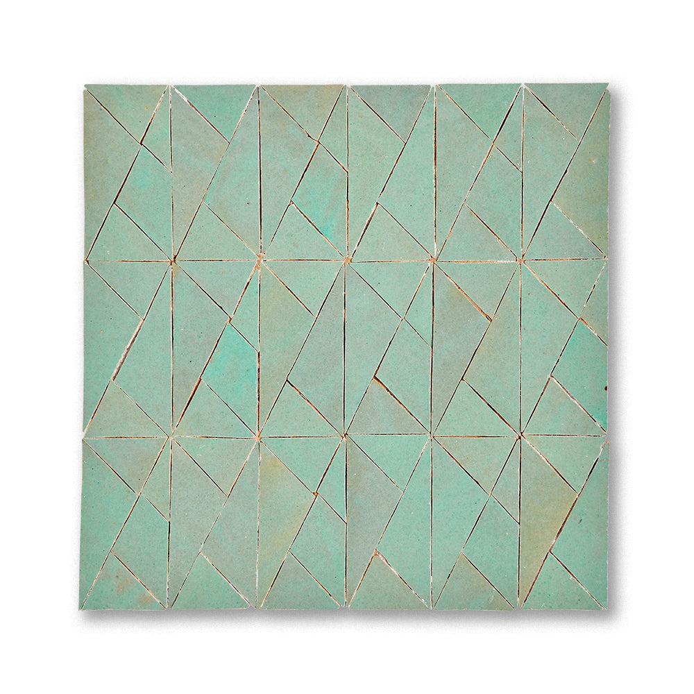 zellige mosaic Pyramidion Atlassage
