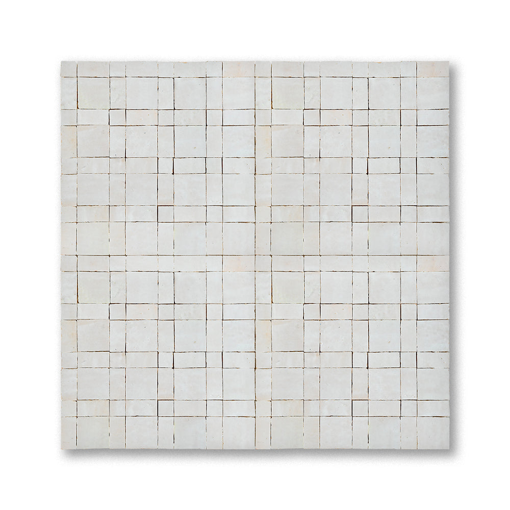 zellige mosaic bishop Cream