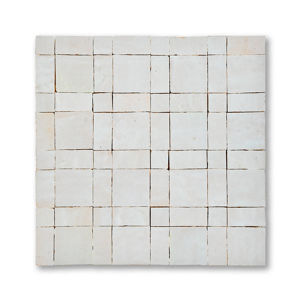 zellige mosaic bishop Cream