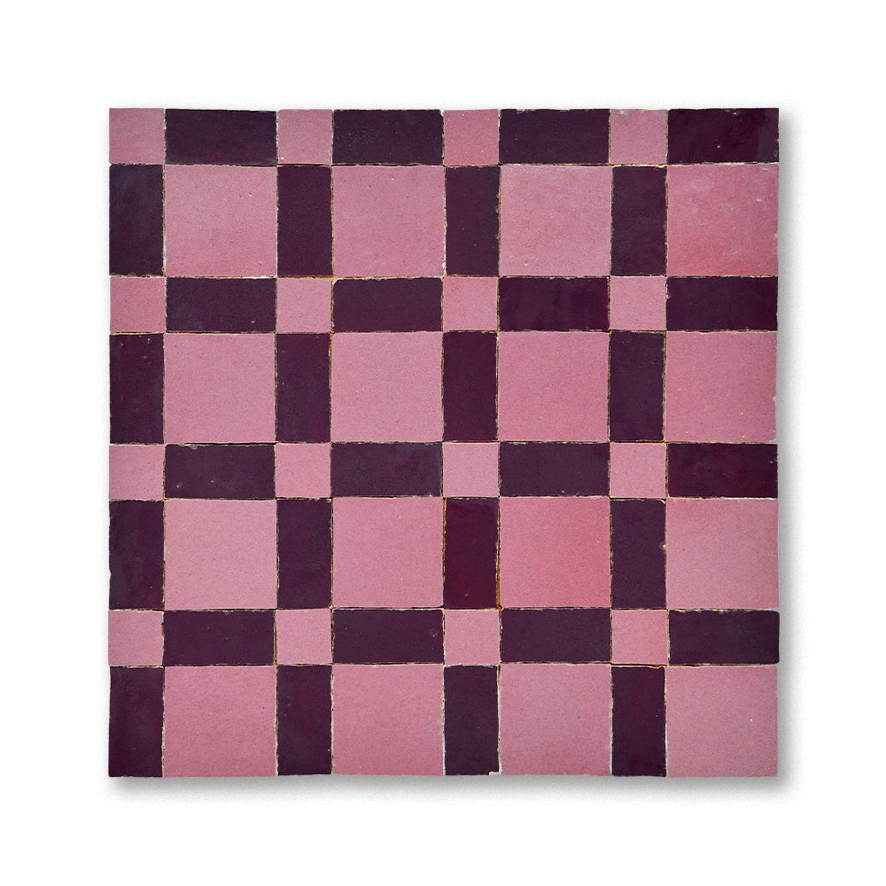 zellige mosaic bishop Perfectpink Purplerain