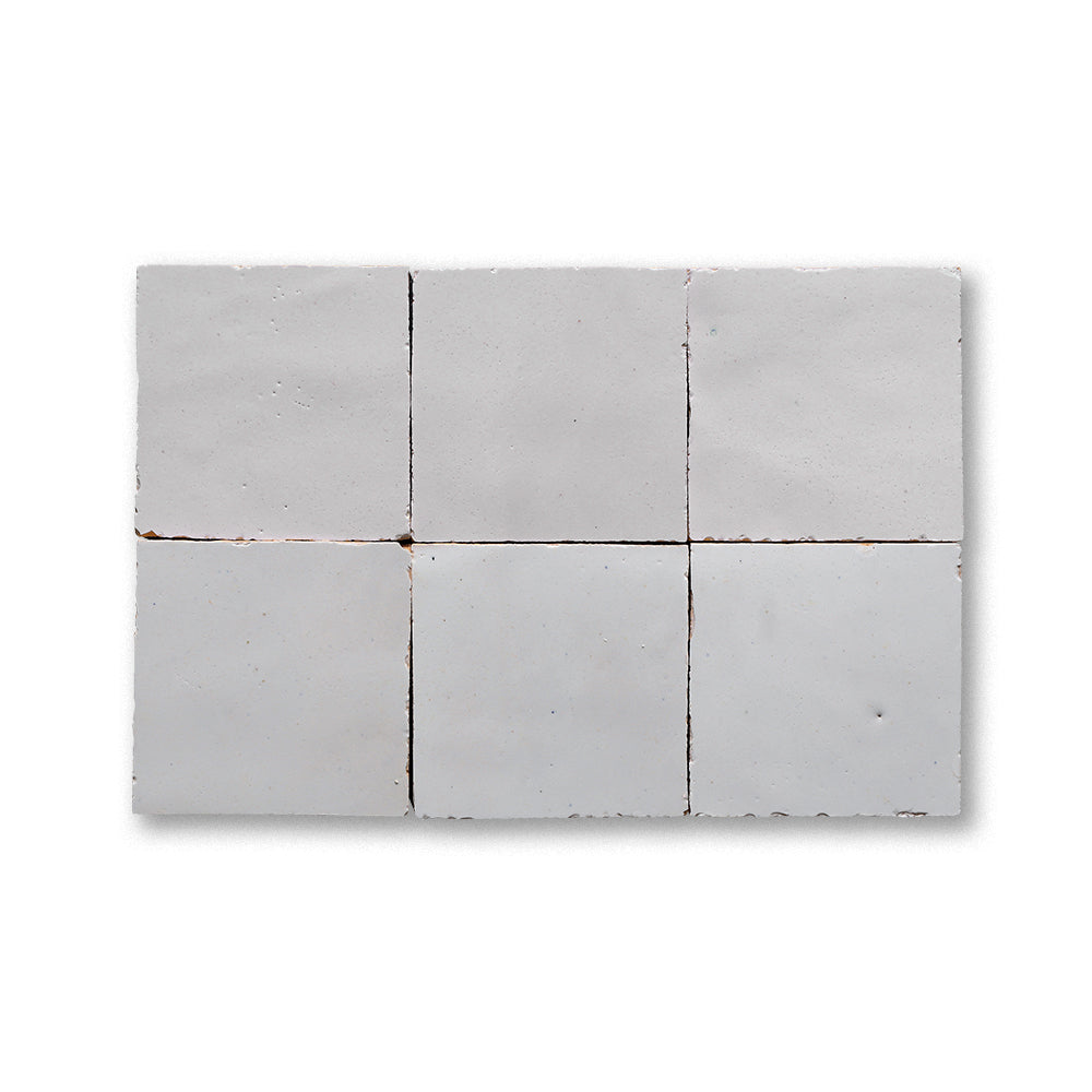 Cream 2×2 inch Zellige tile