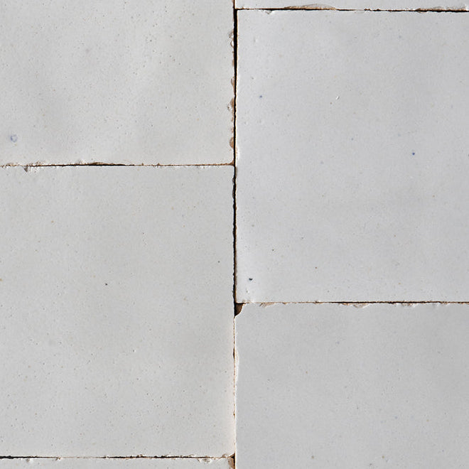 Cream 2×2 inch Zellige tile