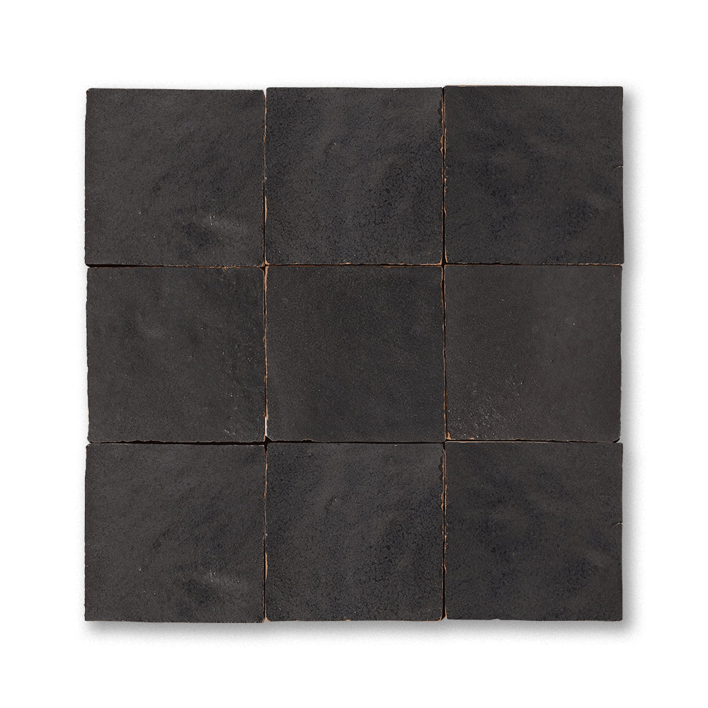 Gunpowder gray 2x2 zellige tiles