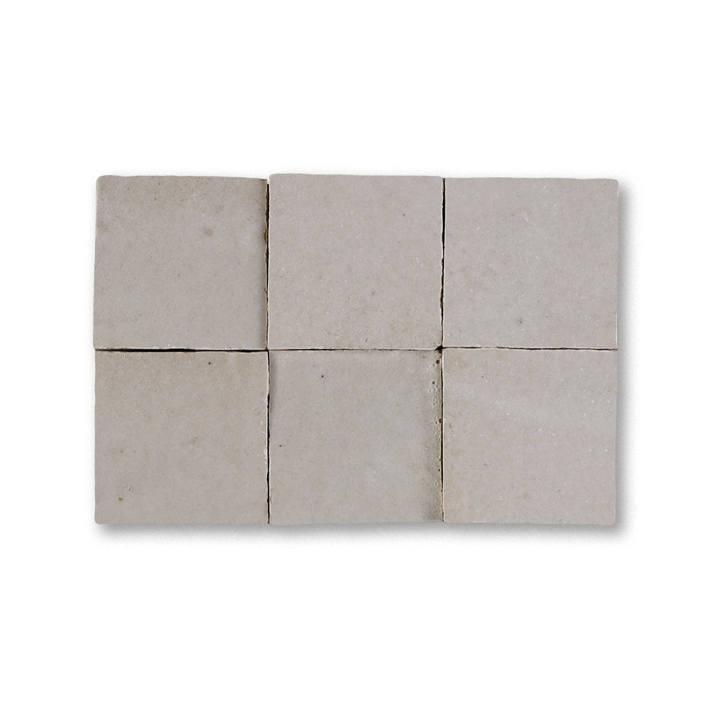 zellige tile 2x2 khaki
