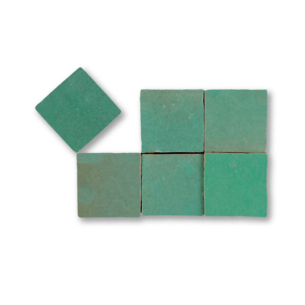 zellige tile 2x2 zanzibar