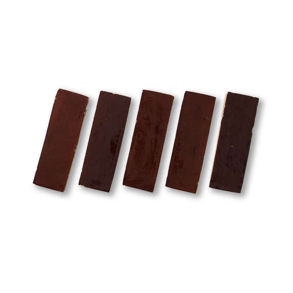 zellige tile 2x6 caramel