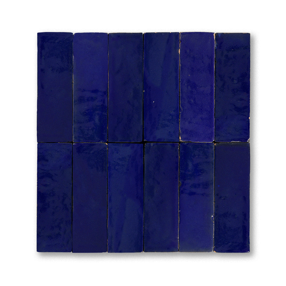 zellige tile 2x6 deepsea