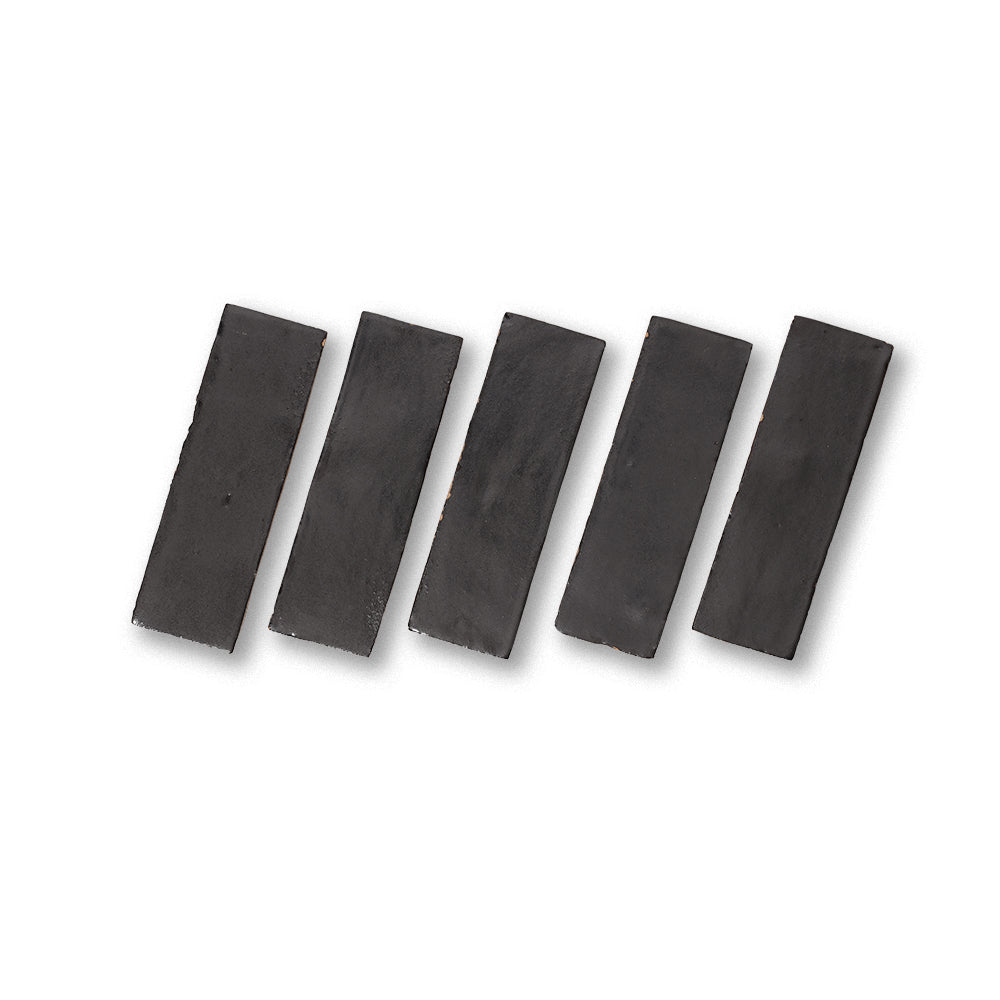 zellige tile 2x6 gun powder