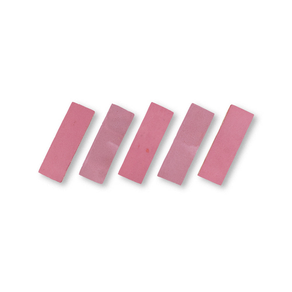 zellige tile 2x6 perfect pink