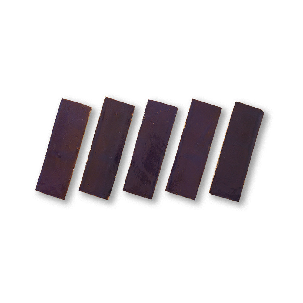 zellige tile 2x6 purple rain