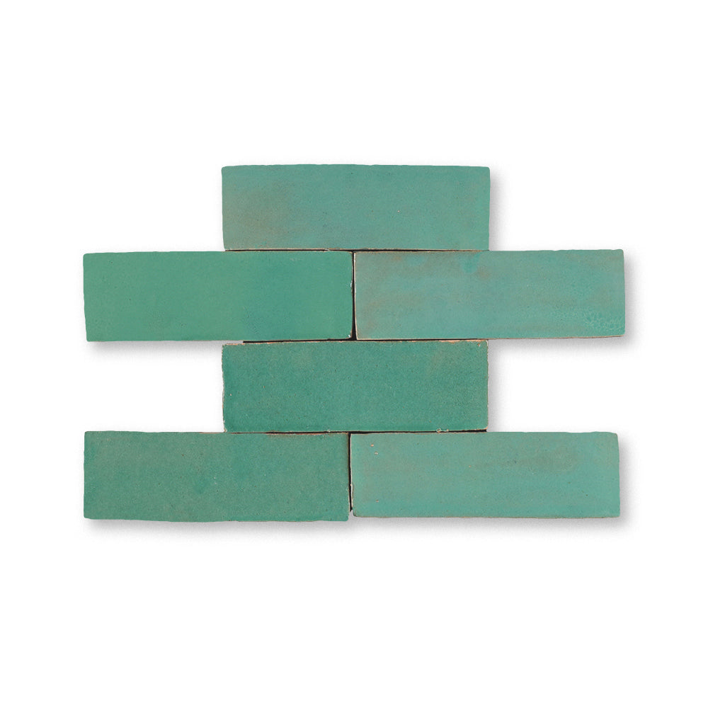 zellige tile 2x6 zanzibar