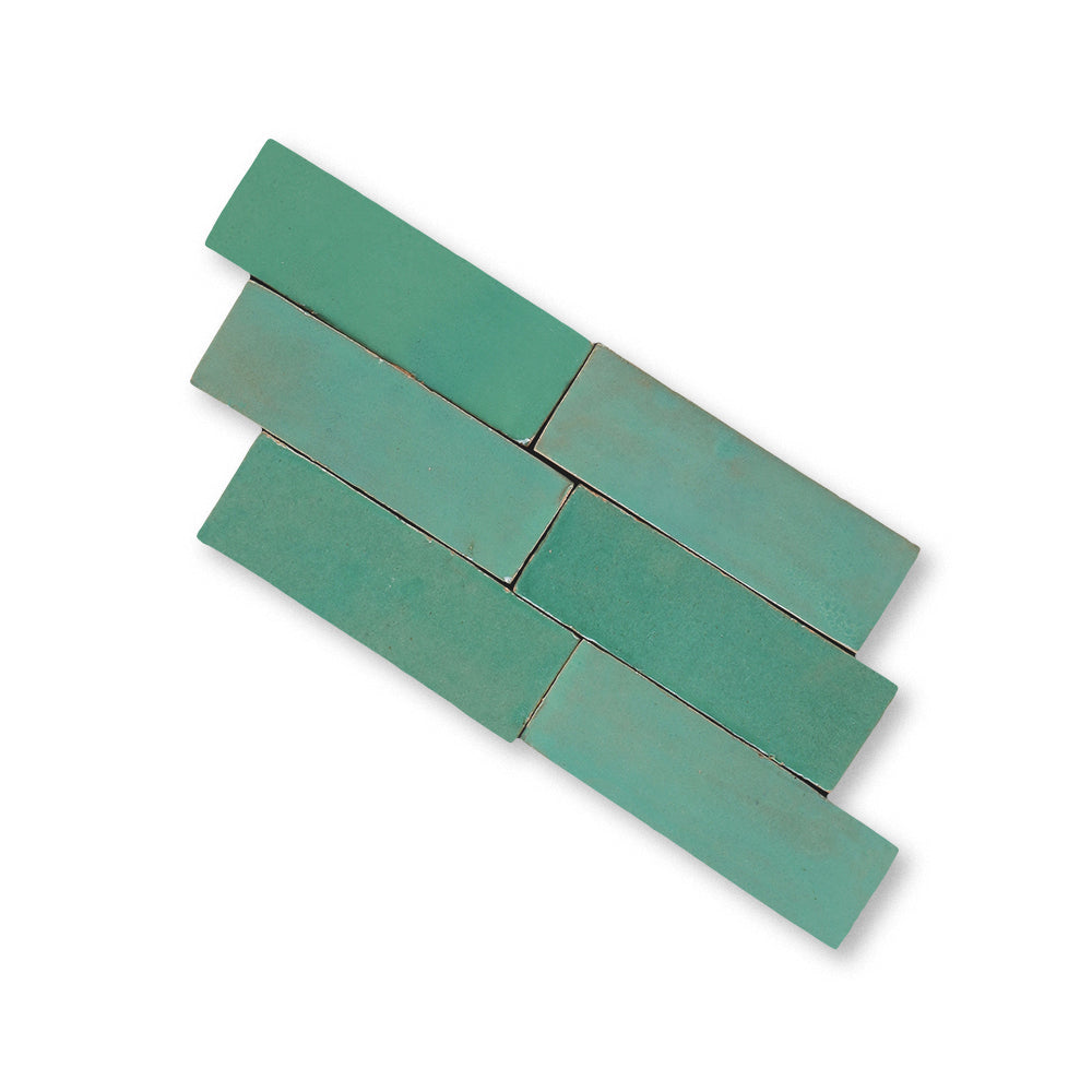 zellige tile 2x6 zanzibar
